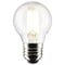 Satco 5.5 Watt G16.5 LED Lamp, Clear, Medium Base, 90 CRI, 2700K, 120 Volts S21220 - alternate 2